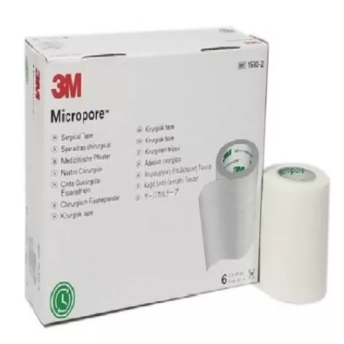 ADHESIVO MICROPORE COLOR BLANCO 3 X 10YDS (3M)